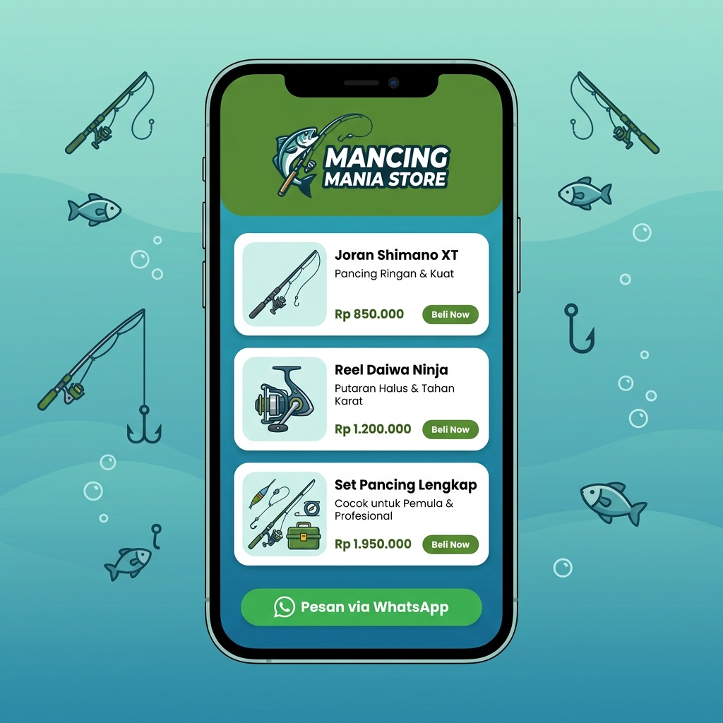 Bisnis Alat Pancing